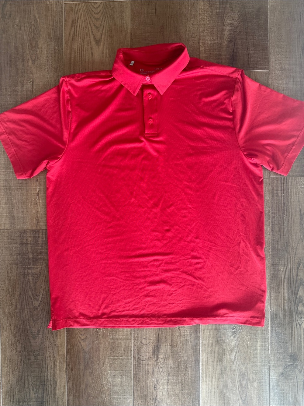 Under Armour Red Performance Polo